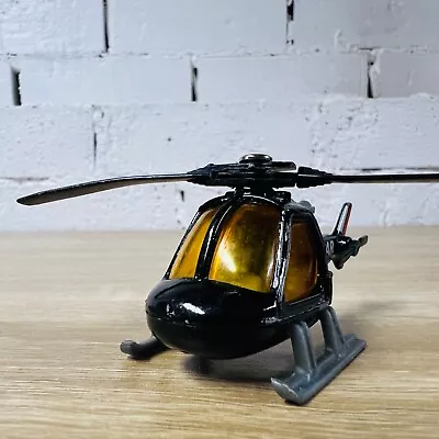 Helicopter 1982 Air Car Matchbox Superfast MB075 1985 Black Red - Image 1 of 4