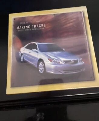 Toyota Camry 2002 "MAKING TRACKS  Music Video Interactive Enhanced CD NEW SEALED Foto 1 de 4