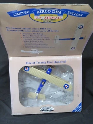 Brand New Airco DH4 1918 US Airmail Diecast Limited Edition 04502 Gearbox 1997 - Image 1 of 4