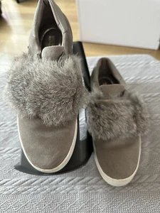 Maven Fur and Suede Slip-On Sneaker Michael Kors Size Eur 37 Uk4.5 - 5 Good Con - Picture 1 of 6