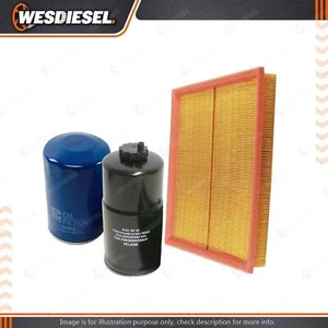 Wesfil Oil Air Fuel Filter Service Kit fits Geely London Cab TX4 2.5L TD 2012-on - Picture 1 of 2