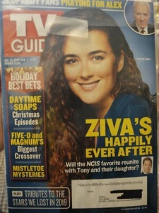 2 TV GUIDES ~ NCIS / MARK HARMON & ZIVA on Covers 09/19 and 01/20 - Picture 1 of 2