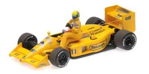 Lotus 99T Italy Nº 11 With Senna And Nakajima 1987, MINICHAMPS 1:43 Ed. Lim. - Picture 1 of 3