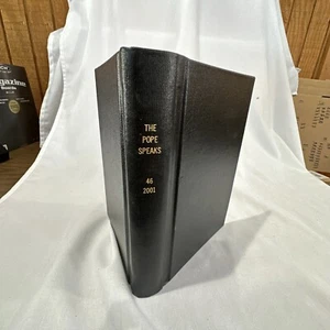 2001 The Pope Speaks #46 Daily Messages, Hard Back Book, Library Edition BM31 - Bild 1 von 5