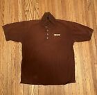 Cleveland Browns Embroidered Polo Shirt Size Large