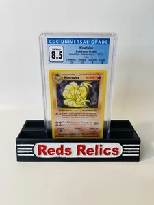 CGC 9 COMO NUEVO Ninetales 1999 Base Set 12/102 Holo Shadowless Pokemon Card PSA - Imagen 1 de 7