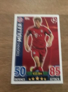 Thomas Muller Bayern Munich UCL 2015/16 Match Attax 2015/16 Football Card - Picture 1 of 2