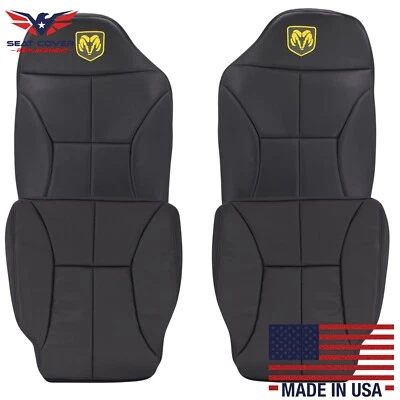 Cubierta de asiento compatible para Dodge Ram 1500 2500 3500 1998-2002 Laramie Agate gris oscuro Foto 1 de 4