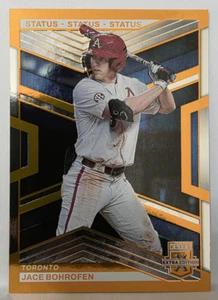 2023 Panini Elite Extra Edition #104 Jace Bohrofen Status Orange #/275 - Picture 1 of 2