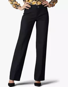 NEW Lee Women's Ultra Lux Comfort with Flex Motion Trouser Pant 8 - Picture 1 of 7