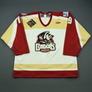 2012-13 Ryan Annesley Bakersfield Condors Game Used Worn ECHL Hockey Jersey