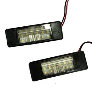 1 Pair Error Free LED Number License Plate Light Lamp For NISSAN QASHQAI X-TRAIL - Picture 1 of 8