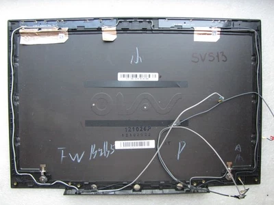 Sony Vaio SVS13 Tapa Trasera Tapa Superior (P/N: 012-1001-9705-A) Foto 1 de 2