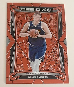 2023-24 Panini Obsidian - Nikola Jokic #49 Electric Etch Orange Flood /99 - Bild 1 von 2