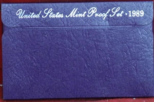 Uncirculated 1989 United States Proof Set - Picture 1 of 1