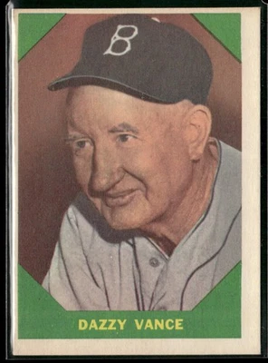1960 Fleer Baseball Greats #51 Dazzy Vance VG-EX/EX - Image 1 of 2
