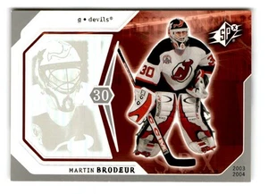 2003-04 Martin Brodeur Upper Deck SPX - New Jersey Devils - Foto 1 di 2