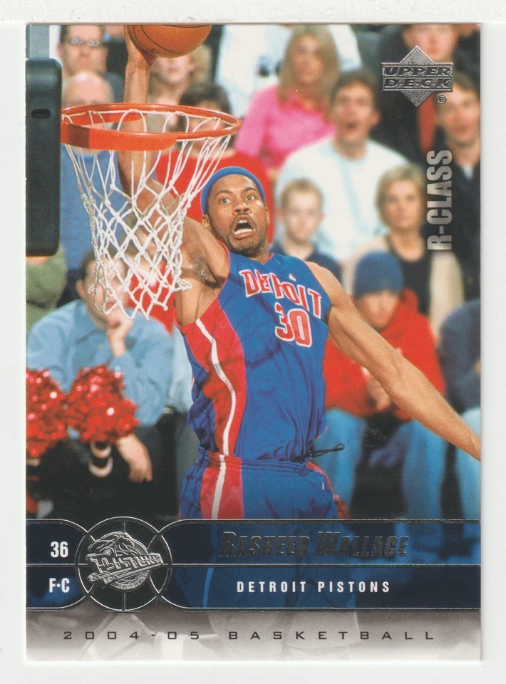 Rasheed Wallace - Detroit - (NBA Basketball) 2004-05 Upper Deck R-Class # 23 MT - Image 1 of 1