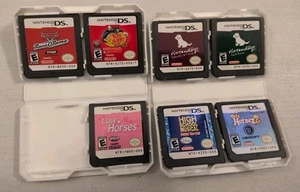 Lotto 7 giochi Nintendo DS: Nintendogs Dalmatian Lab Horses Cars Tom & Jerry testati - Foto 1 di 16
