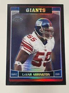 2006 Topps Chrome Black Refractor Lavar Arrington 14/199 - Picture 1 of 2