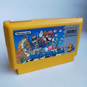 Super Mario Bros. 3 pre-owned Nintendo Famicom NES Tested