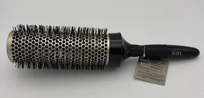 Ion Extra Long 陶瓷热圆刷 2" 金色 黑色 — 第 1/4 张图片