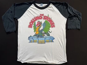 CAMISETA CONCIERTO VINTAGE ROLLING STONES “DRAGON STADIUM”, 1981 TATTOO YOU TOUR XL - Imagen 1 de 6