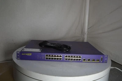 Extreme Networks Summit X250e-24t 15101 10/100 Network Switch 24-Port SEE NOTES - Image 1 of 4