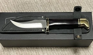 BUCK Knives 212 Fixed Ranger S30V w/ Burgundy Micarta Dec 2024 Buck of The Month - Picture 1 of 10