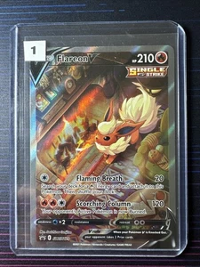 Flareon V SWSH179 Alt Full Art Holo Black Star Promo Pokemon TCG - Lot:#1 - Bild 1 von 7