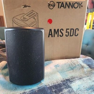 1 TANNOY AMS 5DC 5" Dual-Concentric All-Weather Speakers/bracket Black - Picture 1 of 7