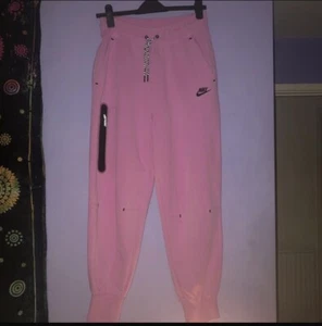 Nike Tech Joggers Women size small 6/8 Pink - Picture 1 of 4