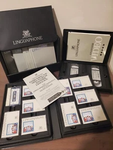 Linguaphone Spanish Set Vhs & Audio Cassette Complete With Books & Instructions - Imagen 1 de 4