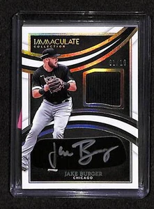2022 Immaculate #IBP-JB Jake Burger Patch Auto /10 - Picture 1 of 2