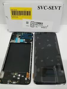 Samsung galaxy A70 2019 Black LCD Screen Touch Screen Digitizer + Frame A705 OEM - Picture 1 of 4