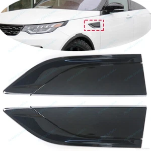 Fender Vent Cover Grille t Fit For Land Rover Discovery L462 2017-2020,Black - Picture 1 of 4