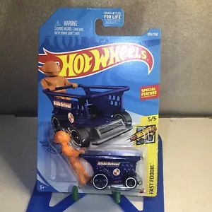 Hot Wheels 2021 Fast Foodie 5/5 Aisle Driver 109/250 Purple & Orange - Picture 1 of 5