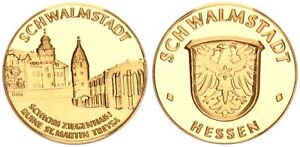 Hessen - Schwalmstadt Goldmedaille - Neuerer Städte Dukat PP   106515