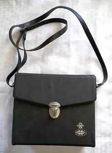 Tasco Vintage Black Leather Binocular Case Japan - Picture 1 of 13