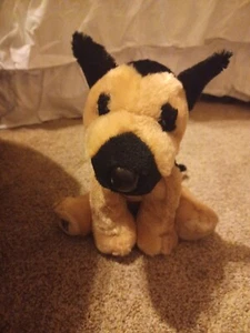 Webkinz German Shepherd Dog Plush GANZ 8" Stuffed Animal Toy NO CODE RETIRED  - Picture 1 of 2