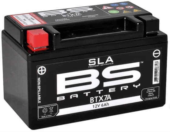 Daelim Sg 125 Dlx Batterie BTX7A YTX7A 12V 6Ah Démarreur Vélomoteur Remplacement - Photo 1/1