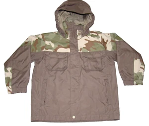 Bass Pro Shop Boys Size 6-8 Camo All Weather Zip Hooded Jacket - Picture 1 of 10