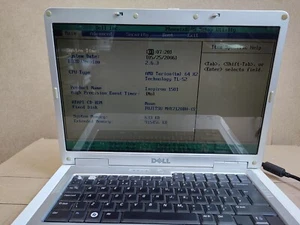 Dell Inspiron 1501 - Diventa Su - Nessun Dispari - senza Batteria - Manca Tasti - Imagen 1 de 8