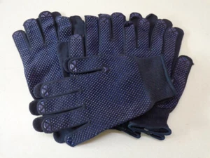 5 Paar Feinstrickhandschuhe Baumwolle mit Noppen Arbeitshandschuhe Gr. 10/11 - Bild 1 von 3
