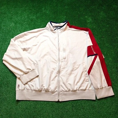 Vintage Reebok Track Jacket Mens 3xl 4xl full zip windbreaker y2k sports casual - Image 1 of 4