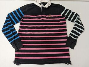 Odd Future OFWGKTA Shirt Men's Striped Long Sleeve Donut Logo Adult Size S