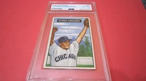 1951 Bowman Chico Carrasquel Alfonso 'Chico' #60 PSA 4 Rookie - Picture 1 of 5