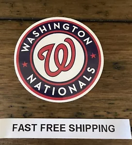 (2) Washington Nationals Vinyl-Aufkleber 2,5" schneller kostenloser Versand - Bild 1 von 1
