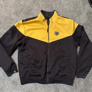 Chaqueta 5ive Jungle Co Reversible Y2K Gran Tamaño XXL Suelta Patinador Hiphop Bombardero - Imagen 1 de 13