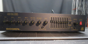Bogen GS-35 Amplifier Public Address 35 Watts Powers On No Missing Controls Used